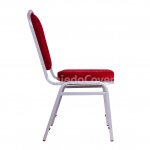 Chair Hit 20mm - silver, chenille red Chair Hit 20mm - silver, chenille red