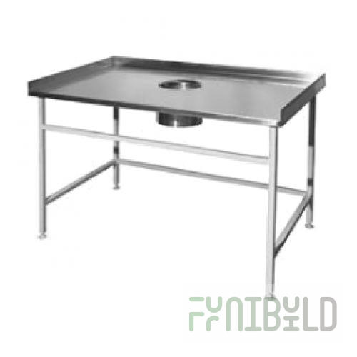 Waste collection table