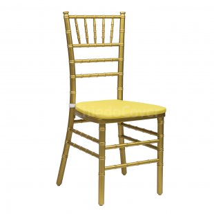 Cushion 01 for Chiavari chair, 2cm, yellow