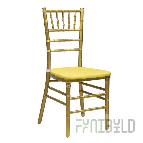 Cushion 01 for Chiavari chair, 2cm, yellow