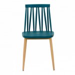 Zig Zag chair aquamarine