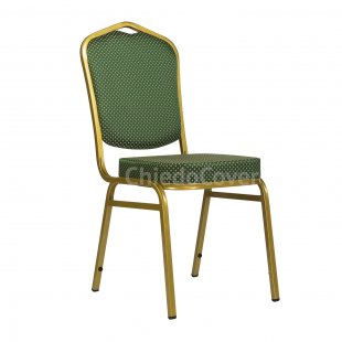 Chair Hit 20mm - gold, crown green