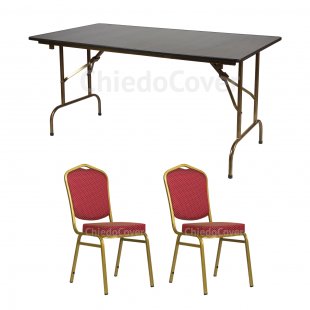 Dining group table Leader 1, 2 chairs Hit 20mm