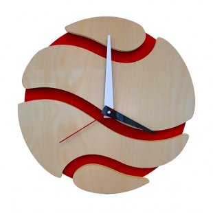 Wall clock Lava