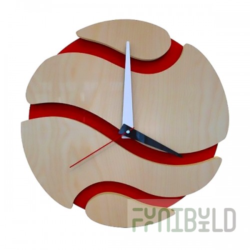 Wall clock Lava