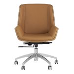 TopChairs Crown office chair, brown