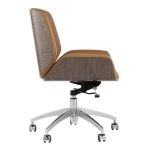 TopChairs Crown office chair, brown