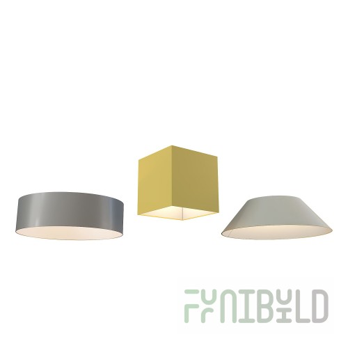 Surface mounted lamp Isis without diffuser