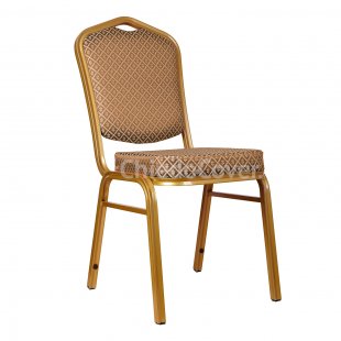 Chair Hit 25mm - bronze, brown rhombus