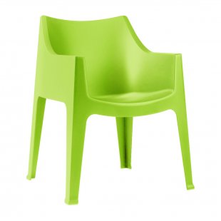 Plastic chair Coccolona, green