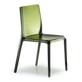 Chair plastic Blitz, transparent green