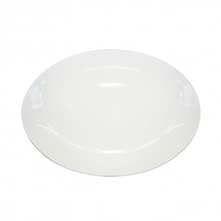 Oval dish without borders 310*220 in Royal White 6, 24