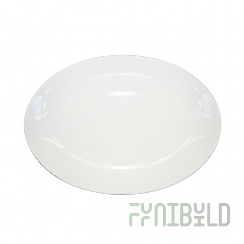 Oval dish without borders 310*220 in Royal White 6, 24