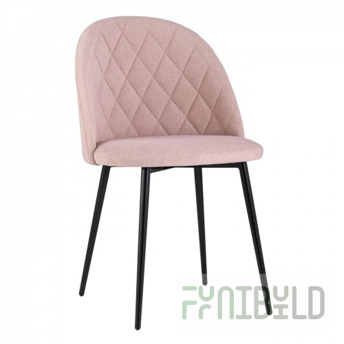 Chair Marcel microvelour pink