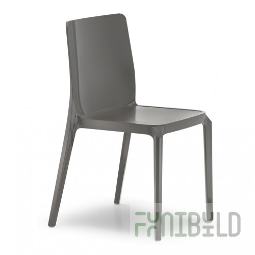 Plastic chair Blitz, gray