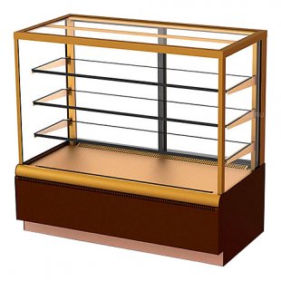 Confectionery display case Carboma KC70 VV 1.3-1 (VHSv - 1.3d Cube Lux)