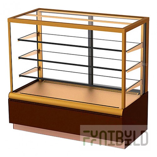 Confectionery display case Carboma KC70 VV 1.3-1 (VHSv - 1.3d Cube Lux)