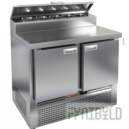 Pizza table HICOLD PZE2-11/GN (1/6H)