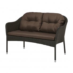 Glassan wicker sofa made of artificial rattan