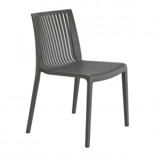Plastic chair Cool, anthracite
