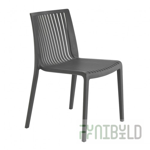 Plastic chair Cool, anthracite