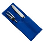 Envelope for 2 devices Zhuravinka, satin stitch cornflower blue