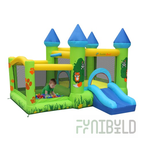 Inflatable trampoline La mia foresta PS-503 for children from 3 to 10 years old