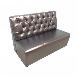 Modular sofa with carriage coupler
