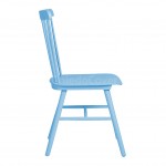 Tucker Chair, Blue Wood