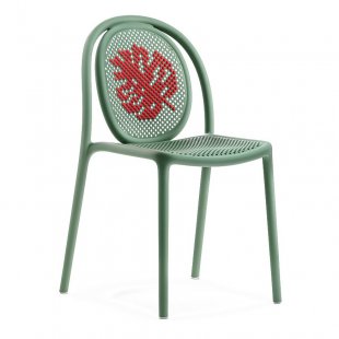Plastic chair Remind with print