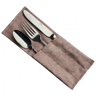 Envelope for 3 devices Zhuravinka, flower ash rose
