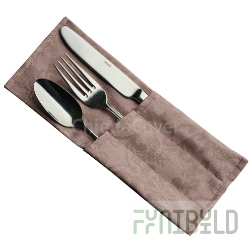 Envelope for 3 devices Zhuravinka, flower ash rose