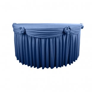 Banquet skirt 04, blue