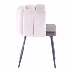 Carnival chair beige + dark gray