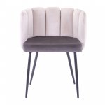 Carnival chair beige + dark gray