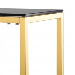 Console Town 115*30 gold glass smoke