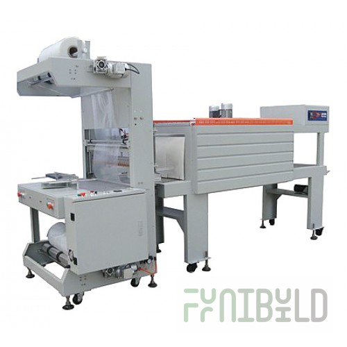 Hualian BSF-6030X Sealing and Cutting Machine + BS-5540M Shrink Tunnel
