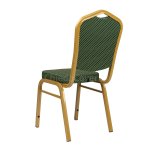 Chair Hit 25mm - gold, green crown