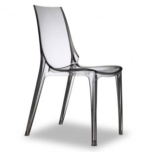 Chair transparent Vanity gray