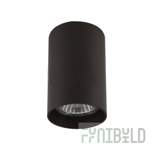 Surface mounted light Lightstar Rullo Black