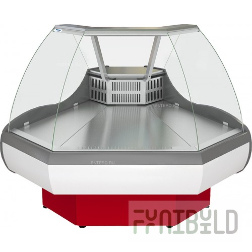 Refrigerated display case Mariholodmash Tair VHS-UN (outer corner)