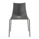 Plastic chair Bella Intrecciata, black Plastic chair Bella Intrecciata, black