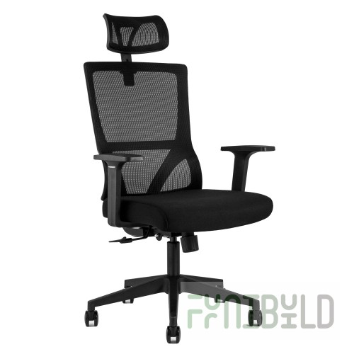TopChairs Local Executive Chair Black