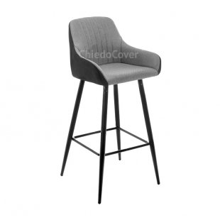 Bar stool Haris gray