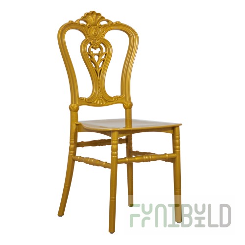 Chair Charisma NEW, plastic, gold