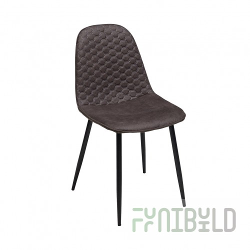 Lion chair dark grey