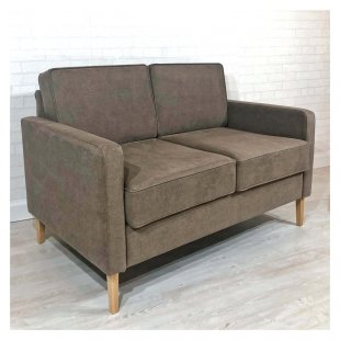 Sofa modern Prague, brown