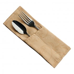 Kuvert for 2 devices Zhuravinka, baked milk monogram
