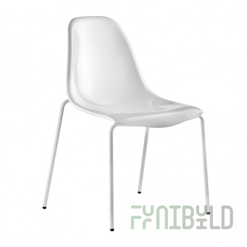 Plastic chair DayDream, white