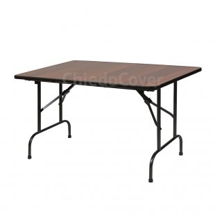 Table Leader 1, 900x600, walnut, black